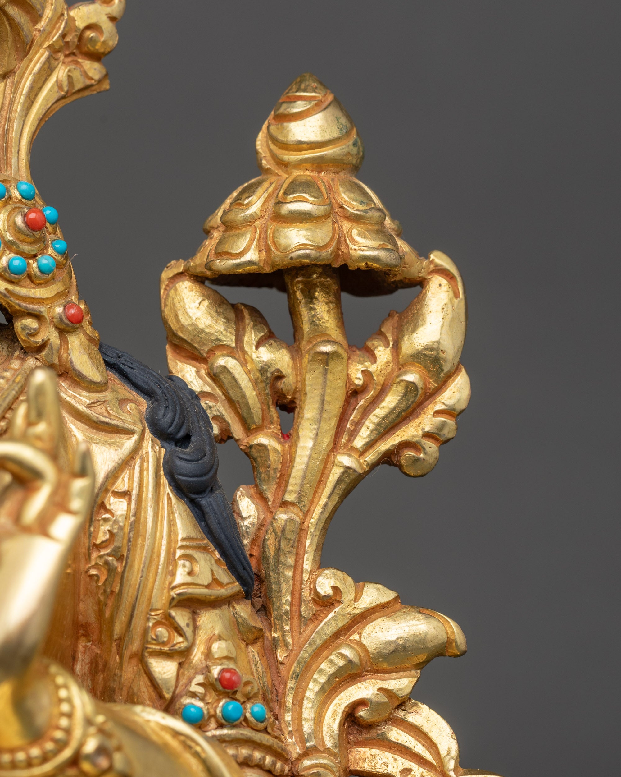 Nepalese Deity White Tara Statue- The Female Buddha