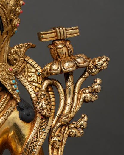 Manjushree Statue | Traditional Newari Craftsmanship