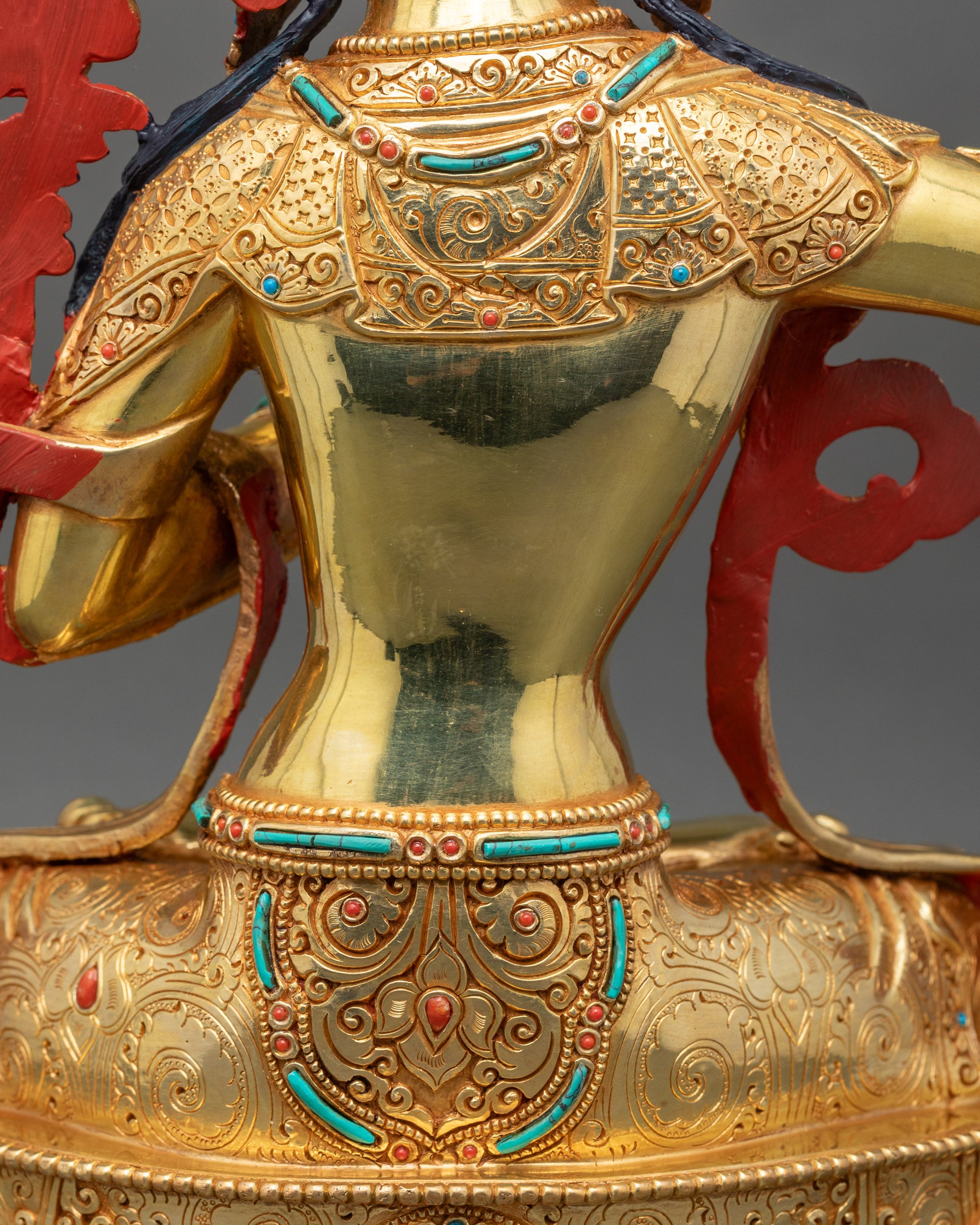 Enlightened Manjushri Sculpture | Handcrafted Meditation Artwork