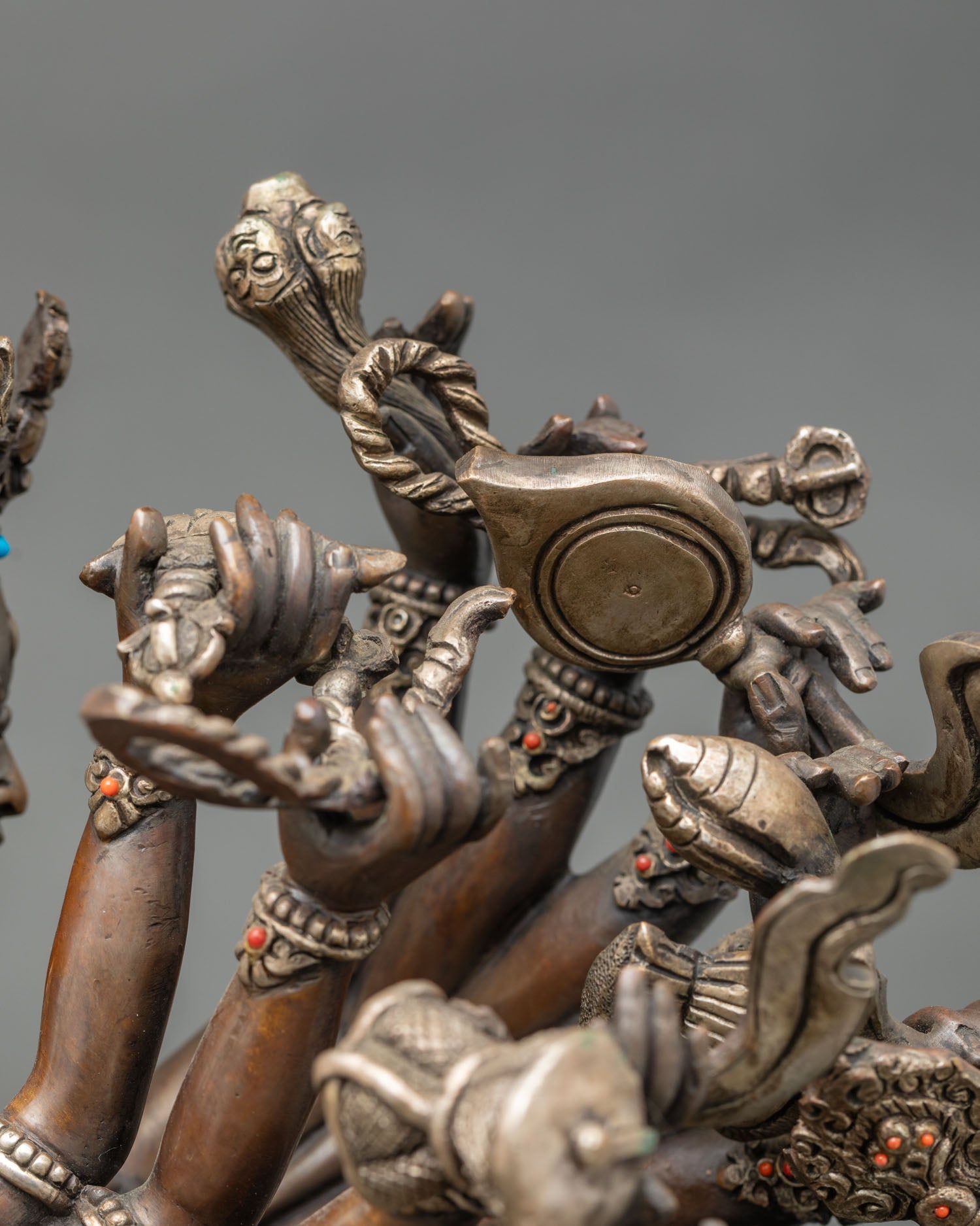 Kalachakra Statue – Handcrafted Buddhist Art from Nepal