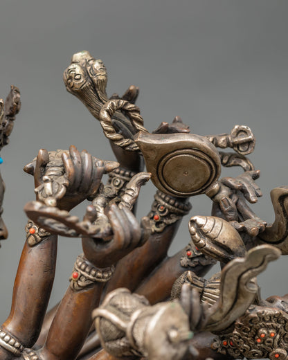 Kalachakra Statue – Handcrafted Buddhist Art from Nepal