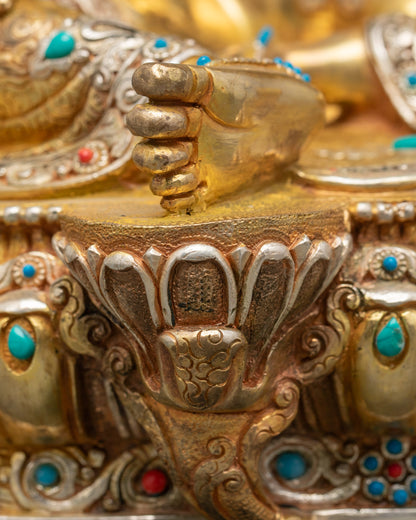 Tibetan Green Tara Statue | Protector and Guide for Home & Meditation