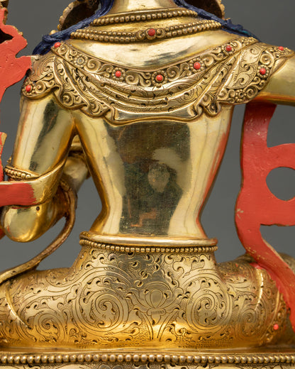 Manjushri Statue | Authentic Buddhist Art from Nepal