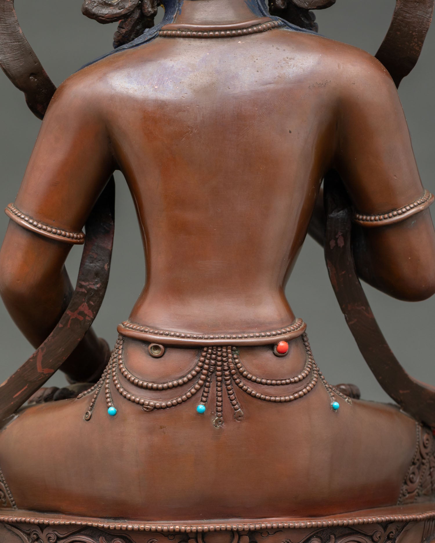 Authentic Vajrasattva Statue | Copper Buddhist Sculpture