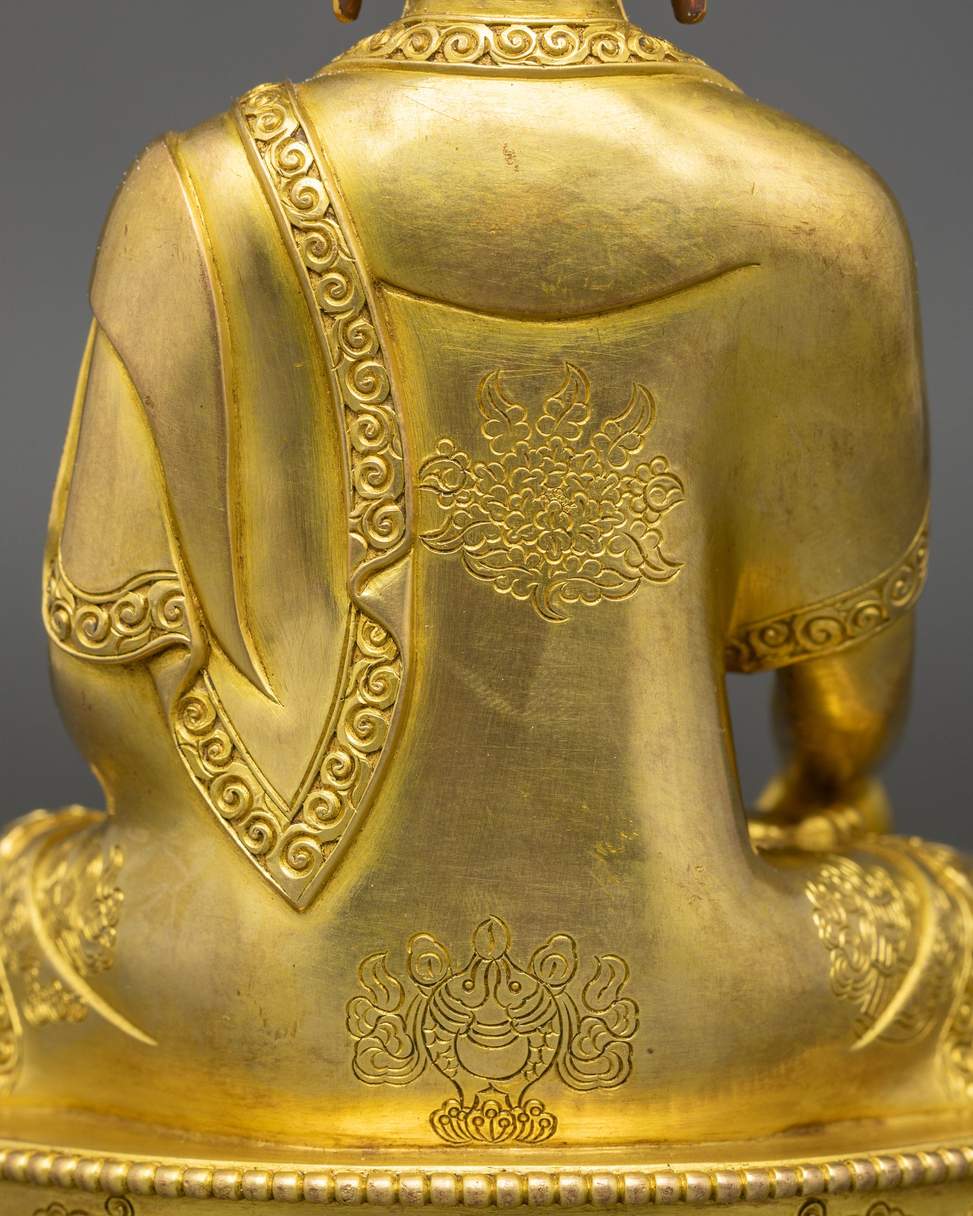 Shakyamuni Buddha Statue | Copper Sculpture for Spiritual Devotion