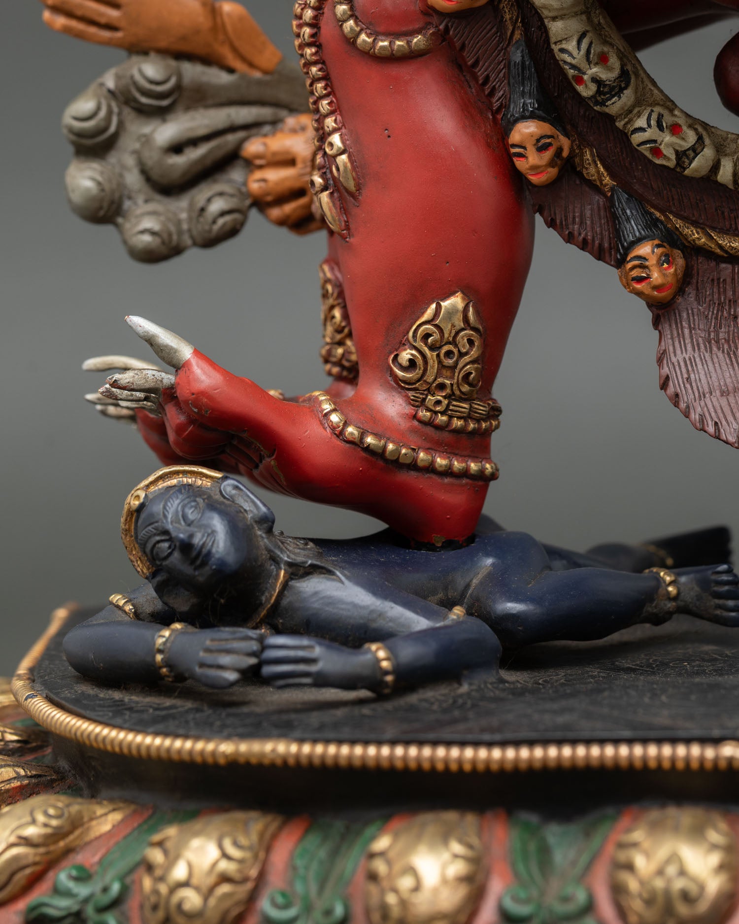 Hayagriva Statue | Hand-Painted Protector for Spiritual Practice