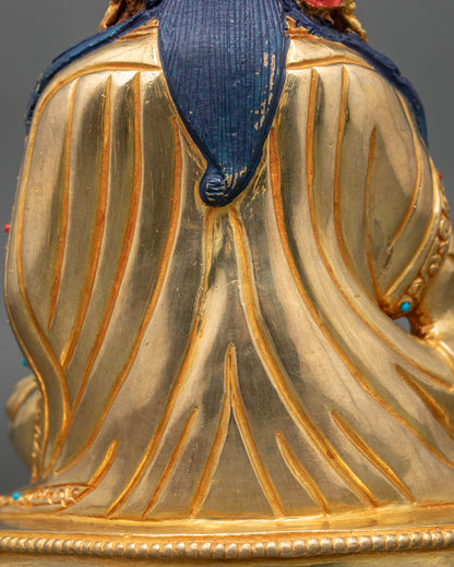 Guru Rinpoche Statue Handmade in Nepal | Tibetan Buddhist Protector