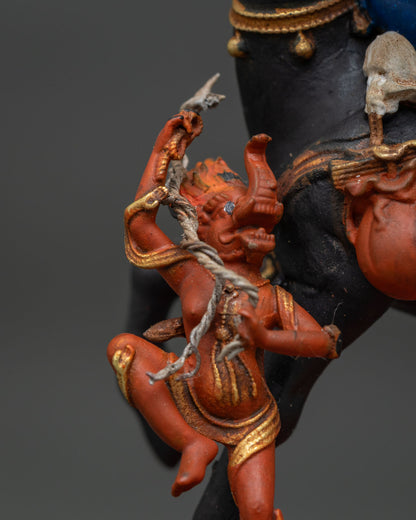 Small Palden Lhamo Statue | Wisdom Protectress of the Dalai Lamas