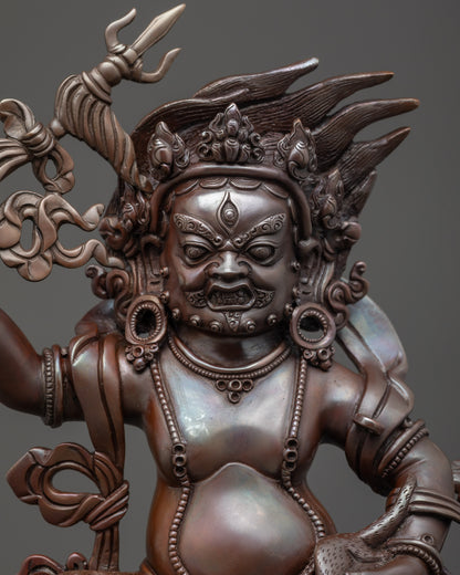 White Dzambhala Statue