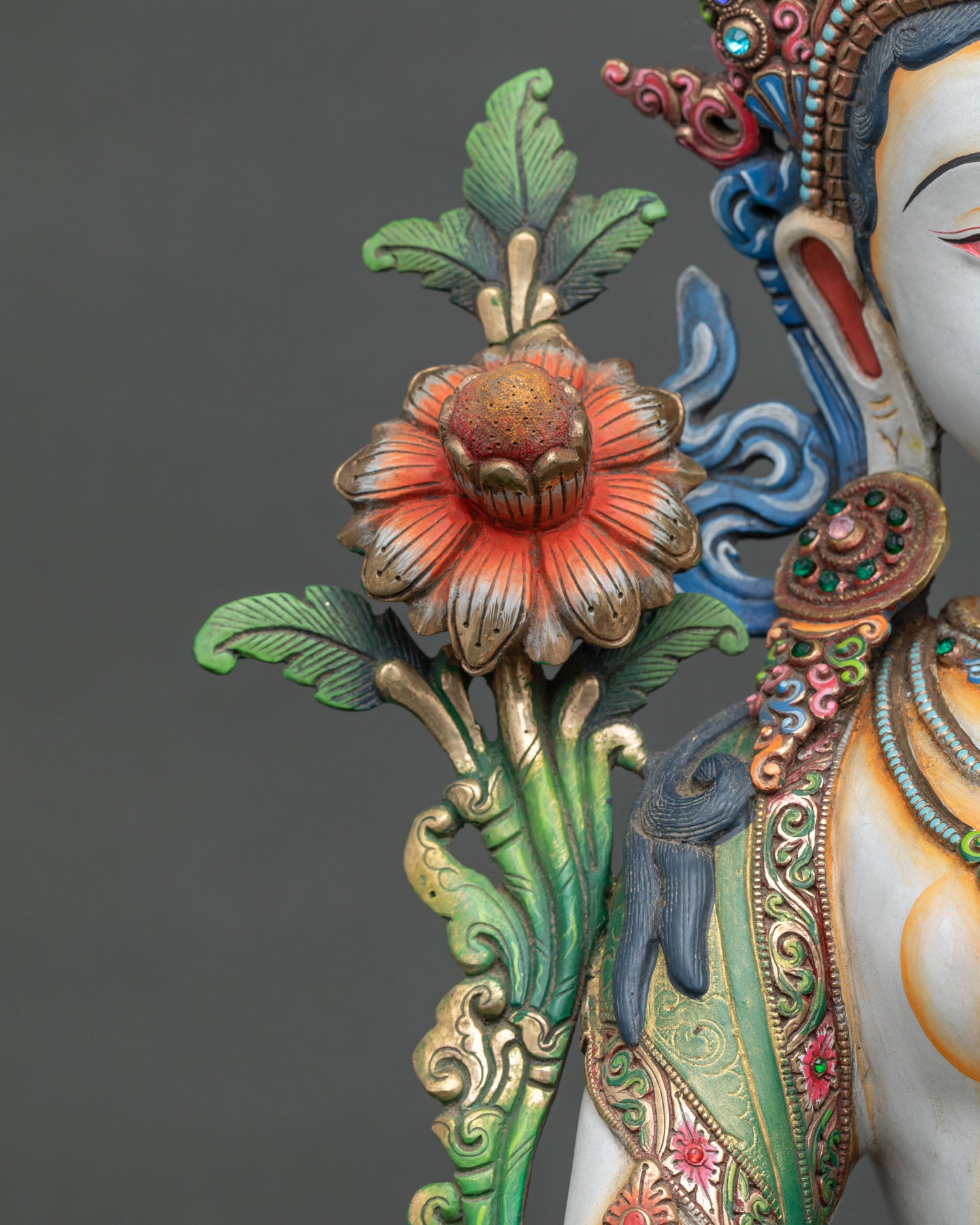 White Tara Statue