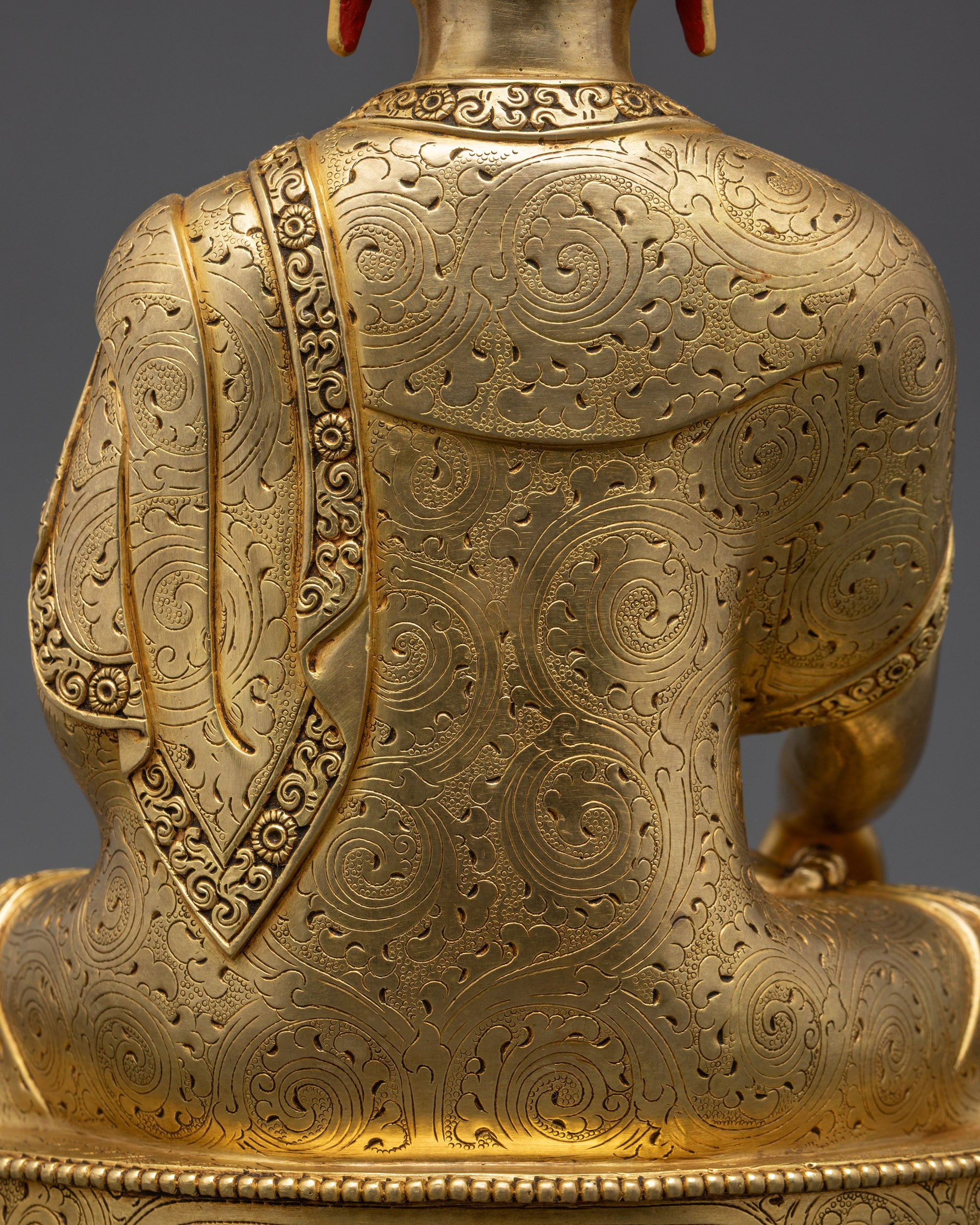 Sacred Buddha Shakyamuni Sculpture | Handmade Enlightened Statue