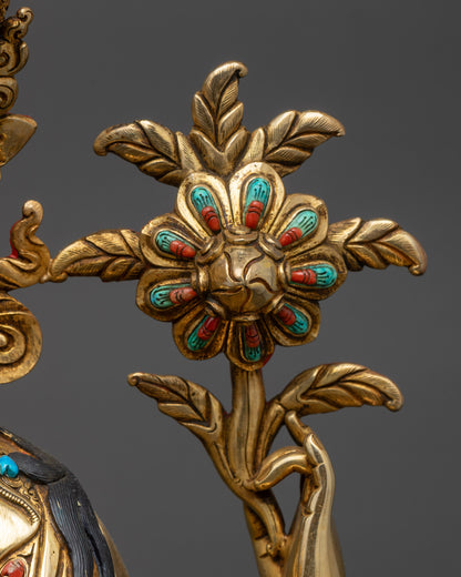 Sacred Four-Armed Chenrezig Statue | Deity of Infinite Compassion