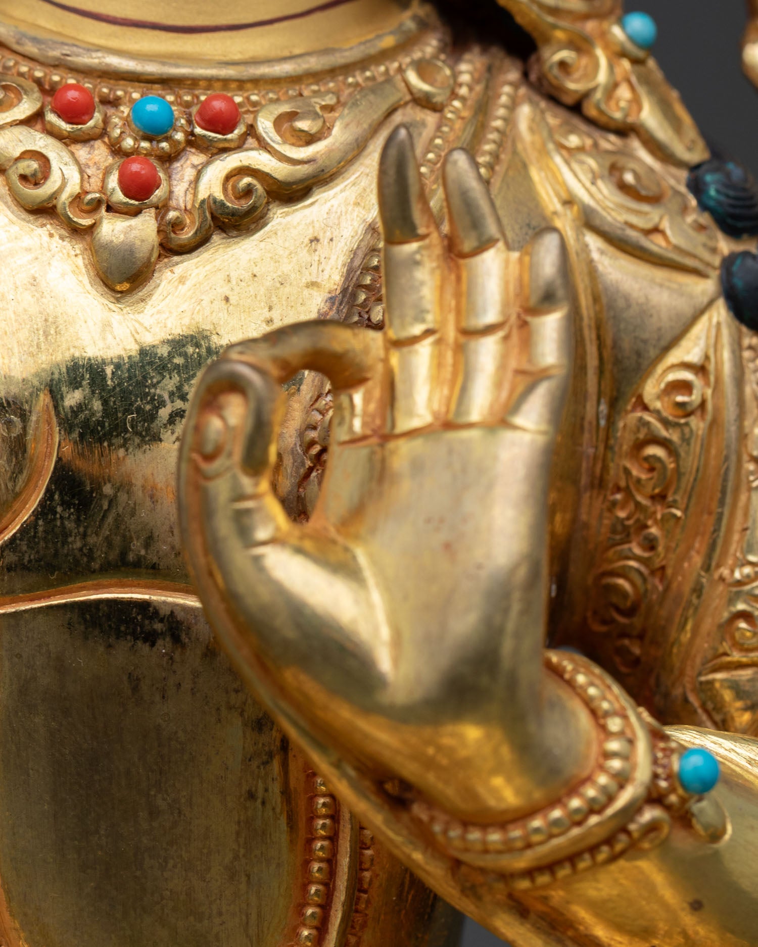 Manjushri Statue from Nepal | Authentic Himalayan Artwork
