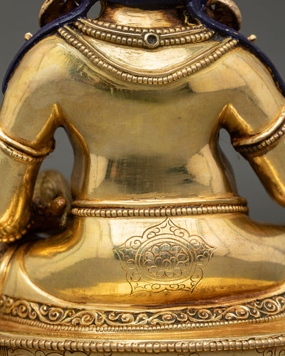 Dzambhala Statue | Buddhist Wealth Deity from Nepal