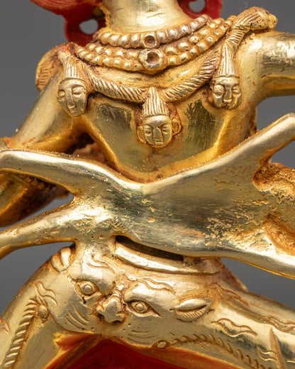 Troma Nangmo Statue- The Wrathful Black Mother of Libretion