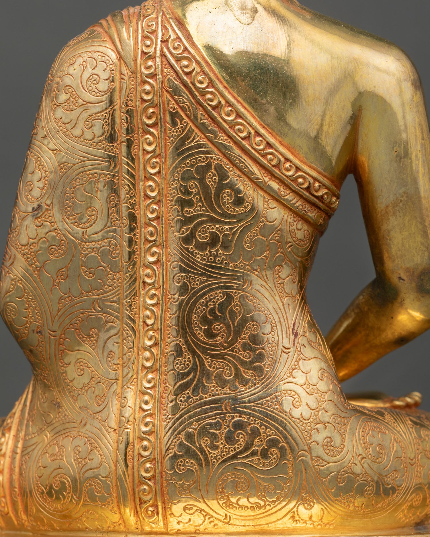 Amitabha Buddha Statue | Handmade Himalayan Copper Art