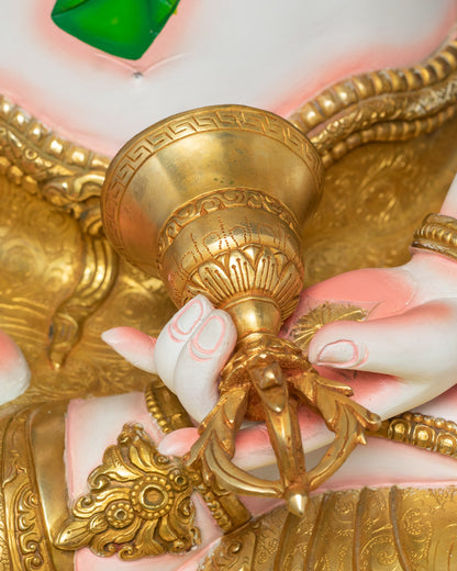 Handcrafted Vajrasattva Statue | Embody Devotion and Karma Cleansing