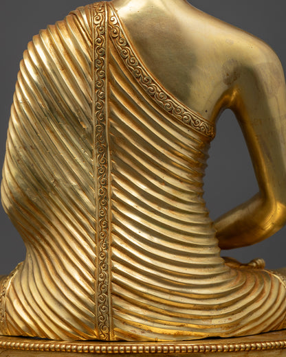 Divine Amitabha Buddha Sculpture | Handcrafted Himalayan Buddha Statue