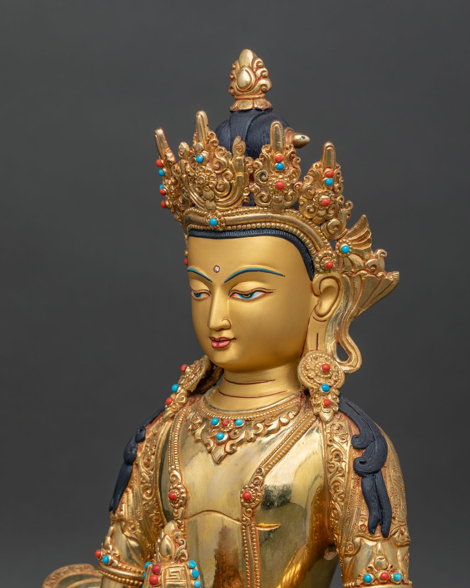 Amitayus Statue — Bodhisattva of Boundless Longevity