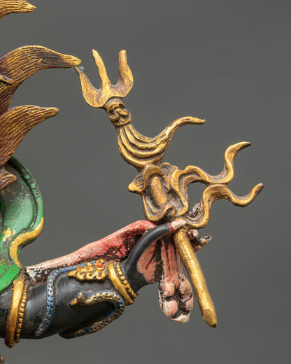 Six Armed Mahakala State | Wrathful Buddhist Protector Deity