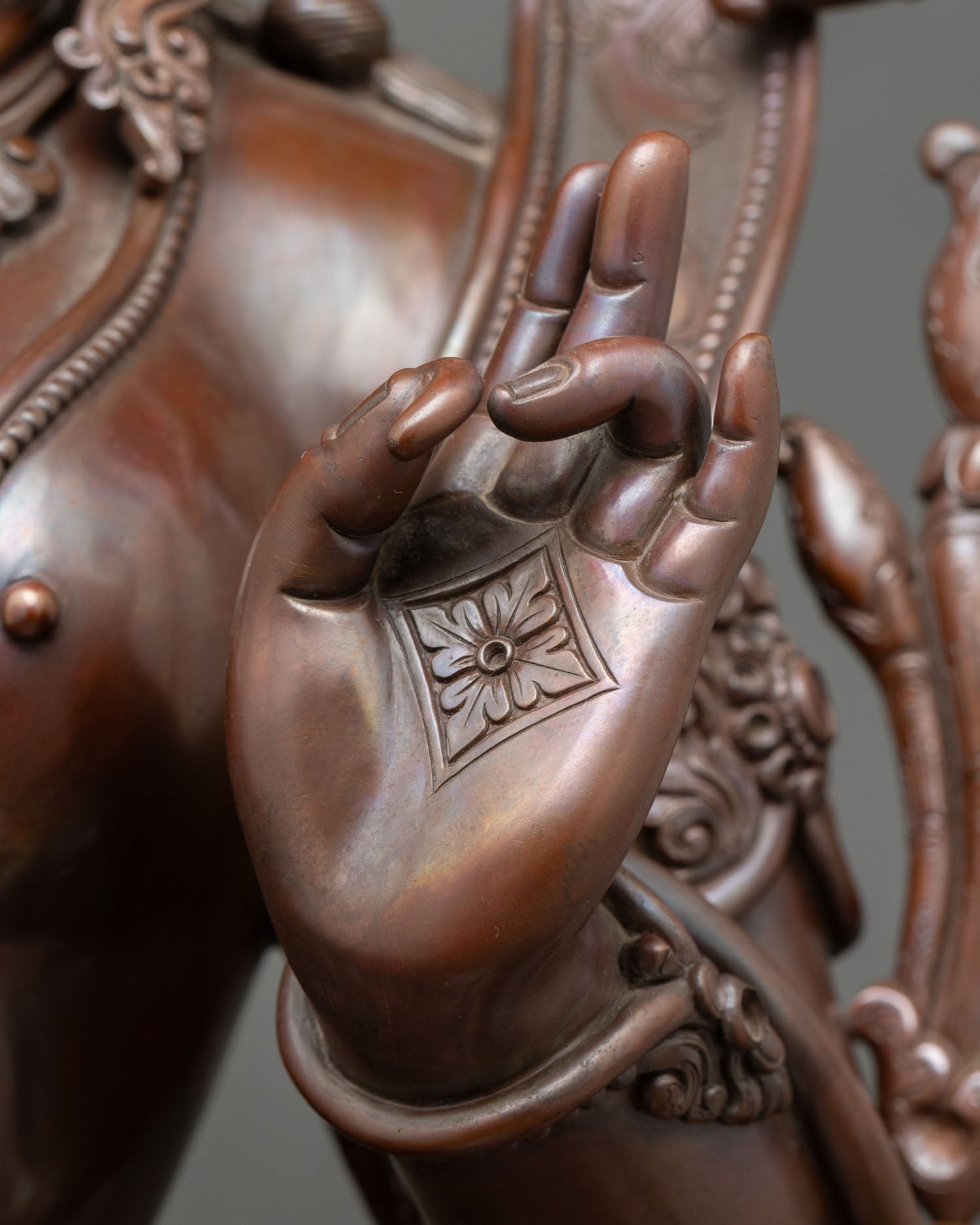Elegant Green Tara Statue | Traditional Nepalese Craftsmanship