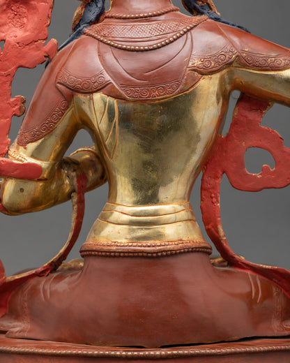 Nepalese Manjushri Statue for Meditation & Devotion