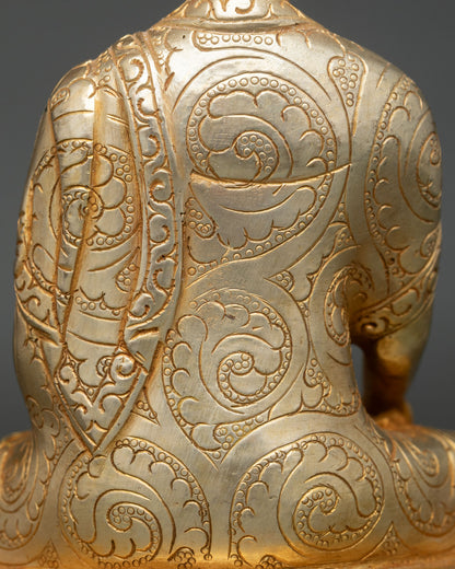 Authentic Shakyamuni Buddha Sculpture | Handmade in Patan Nepal