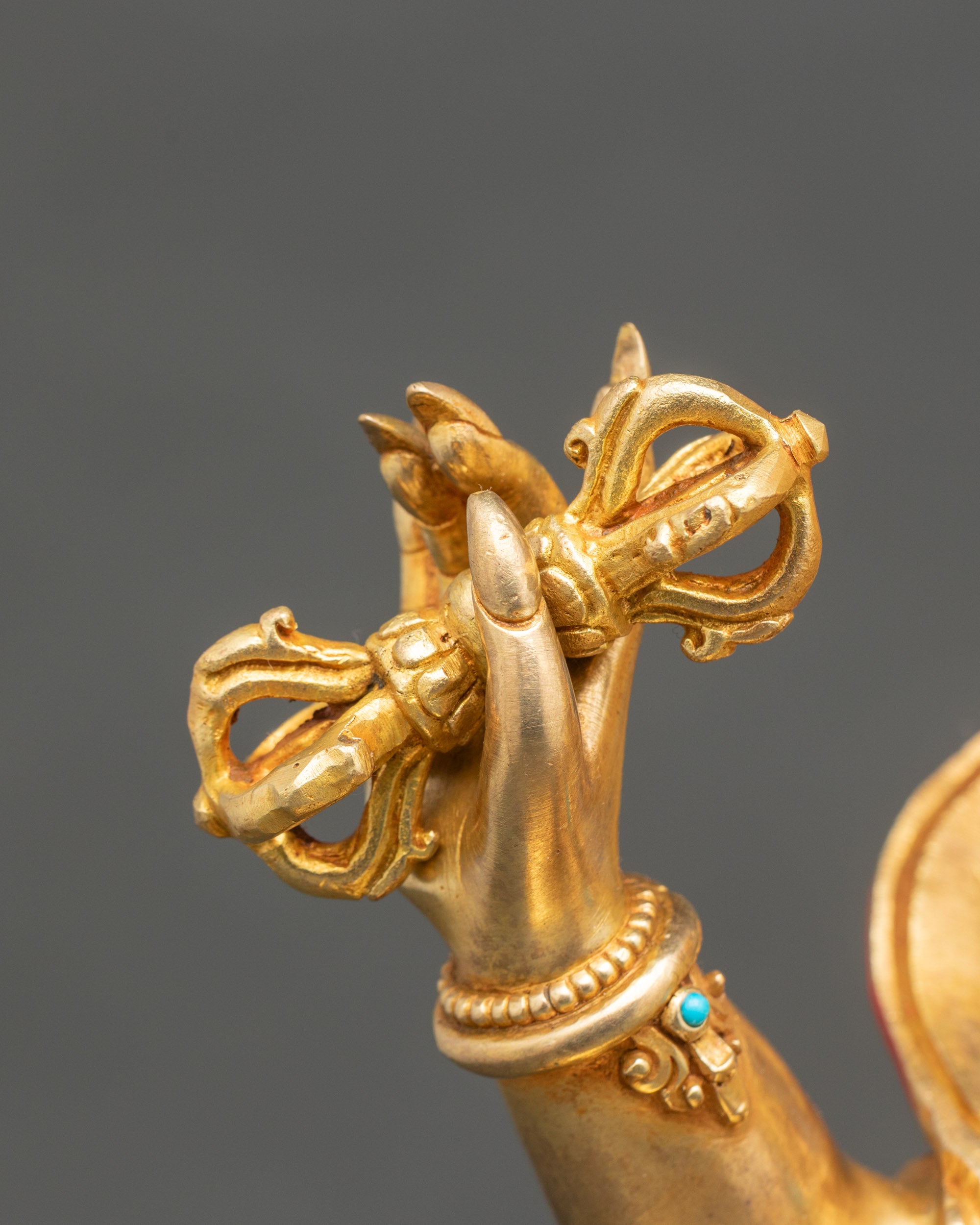 Vajrapani Buddhist Deity Statue | Lord of Thunderbolt Sculpture