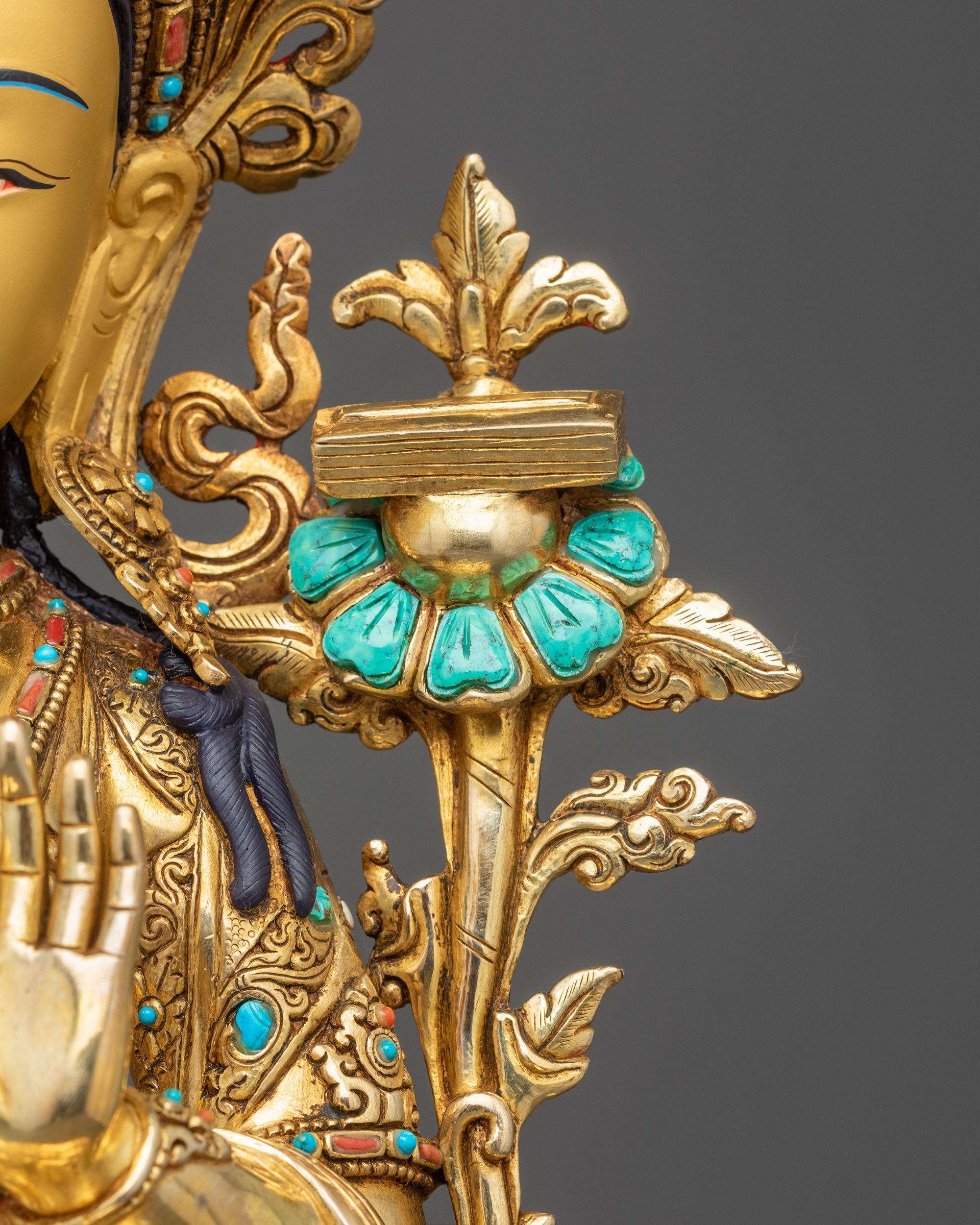 Premium Manjushri Meditation Statue | Handcrafted Symbol of Wisdom