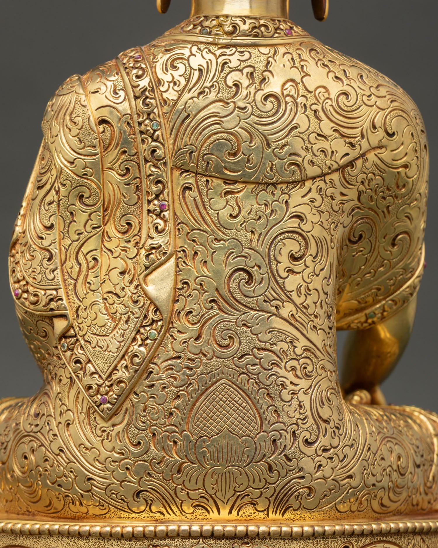Tathagata Shakyamuni Buddha Statue | Handmade Nepal Artwork