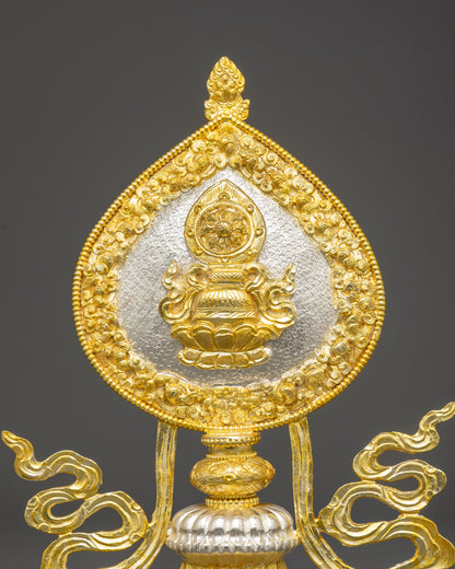 Buddhist Handmade Astamangala Set for Altar Space