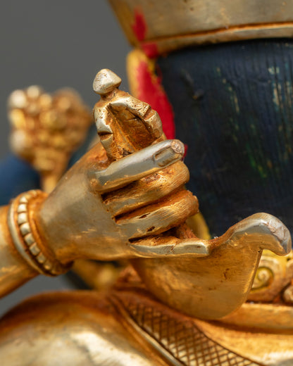 Guru Rinpoche Yab-Yum Statue | Handmade Altar Figurine