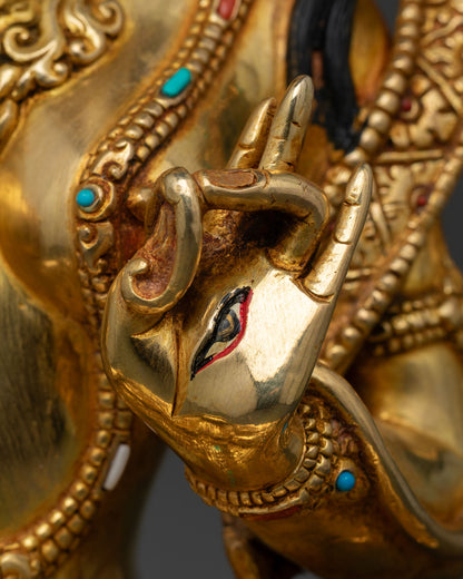 White Tara Statue | Handmade Nepalese Spiritual Artwork