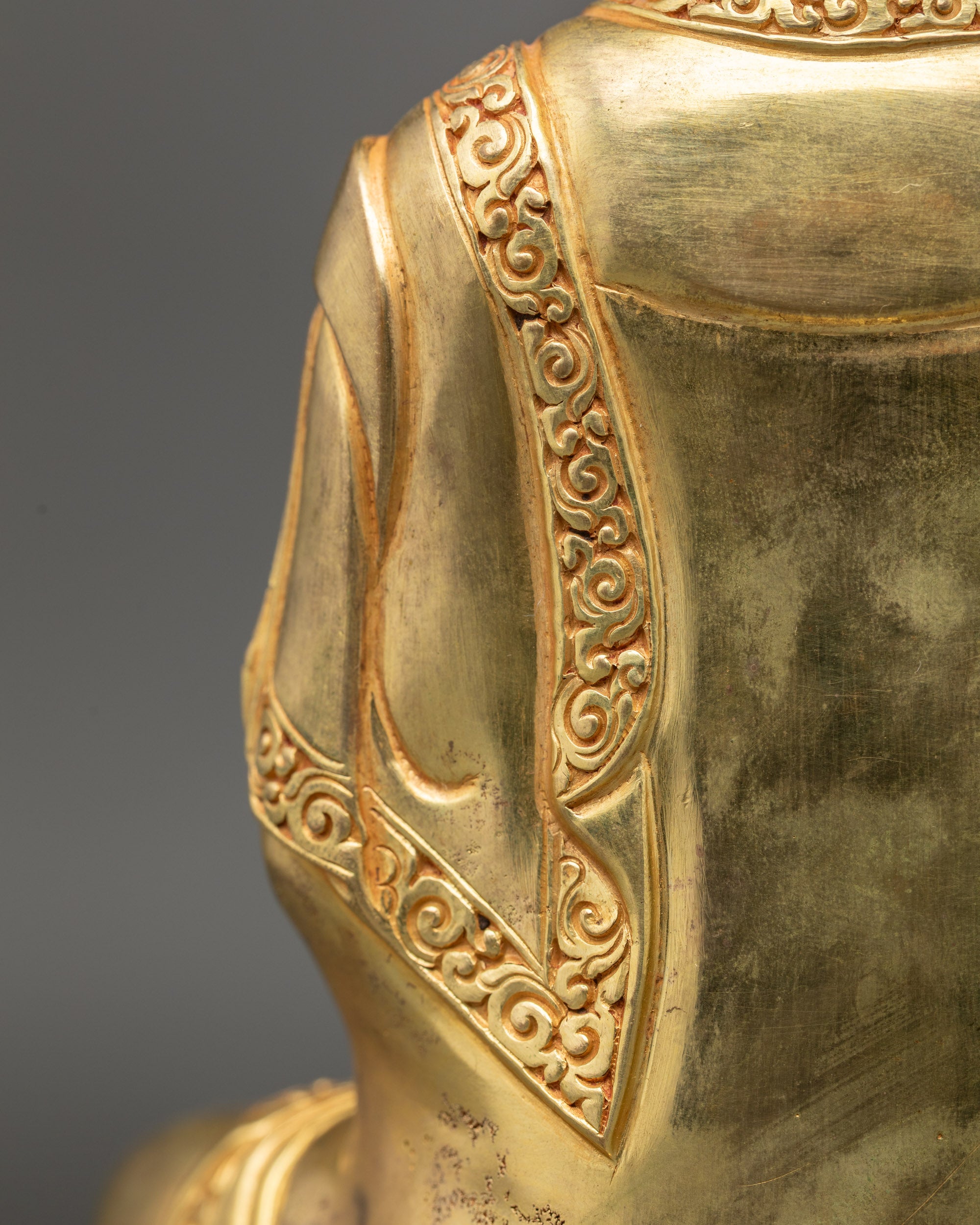 Medicine Buddha Statue | Nepalese Copper Sculpture for Healing & Devotion