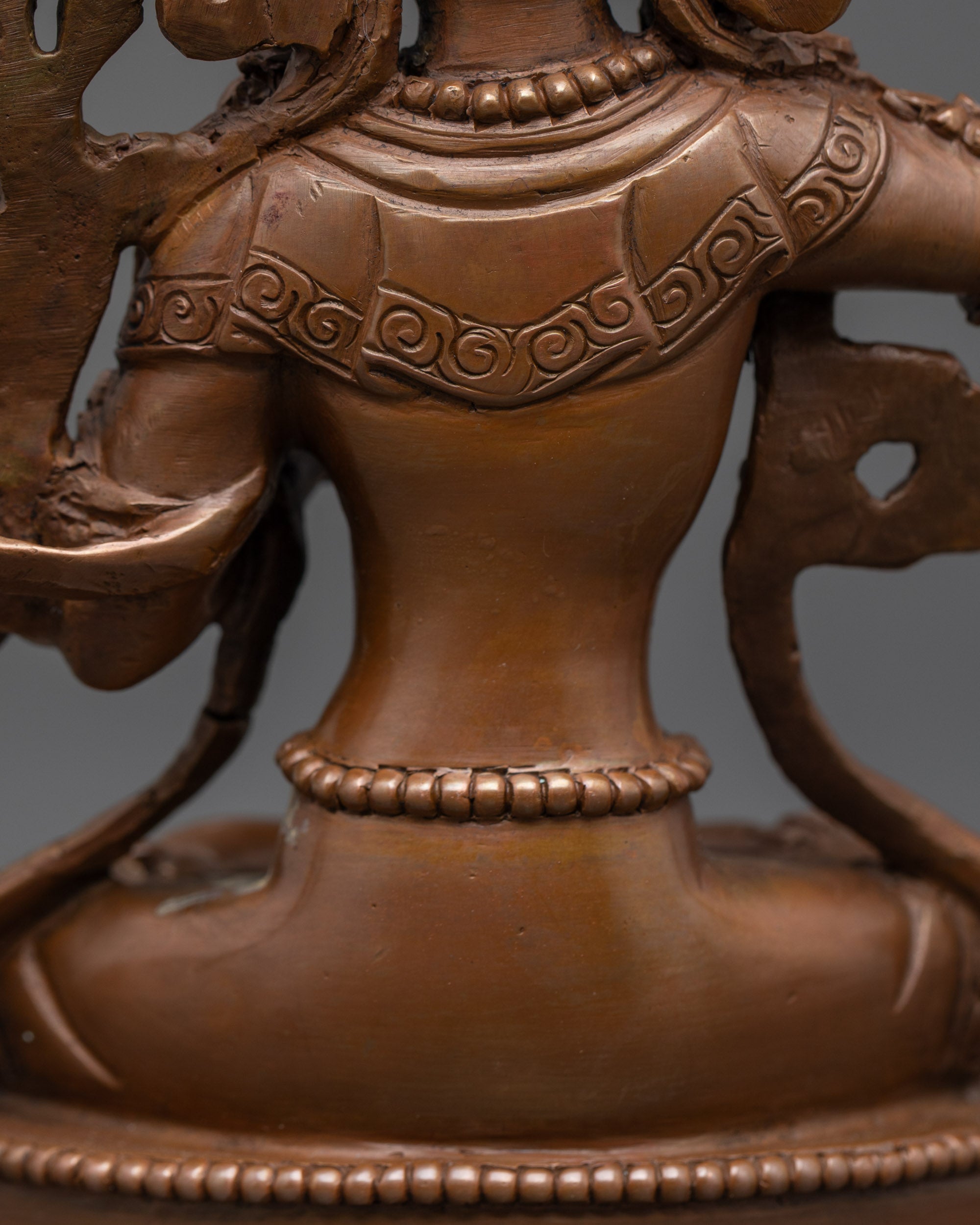 Nepalese Oxidized Manjushri Sculpture | Enhance Your Meditation