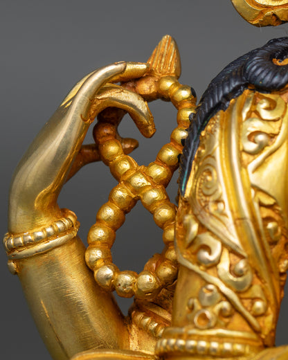 Handcrafted Buddhist Chenrezig Statue for Spiritual Guidance