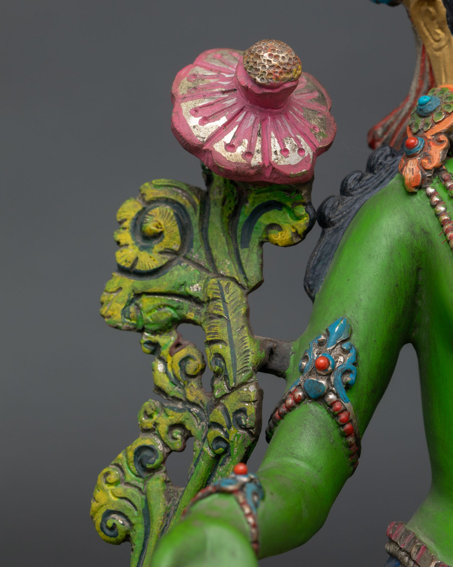 Green Tara Statue