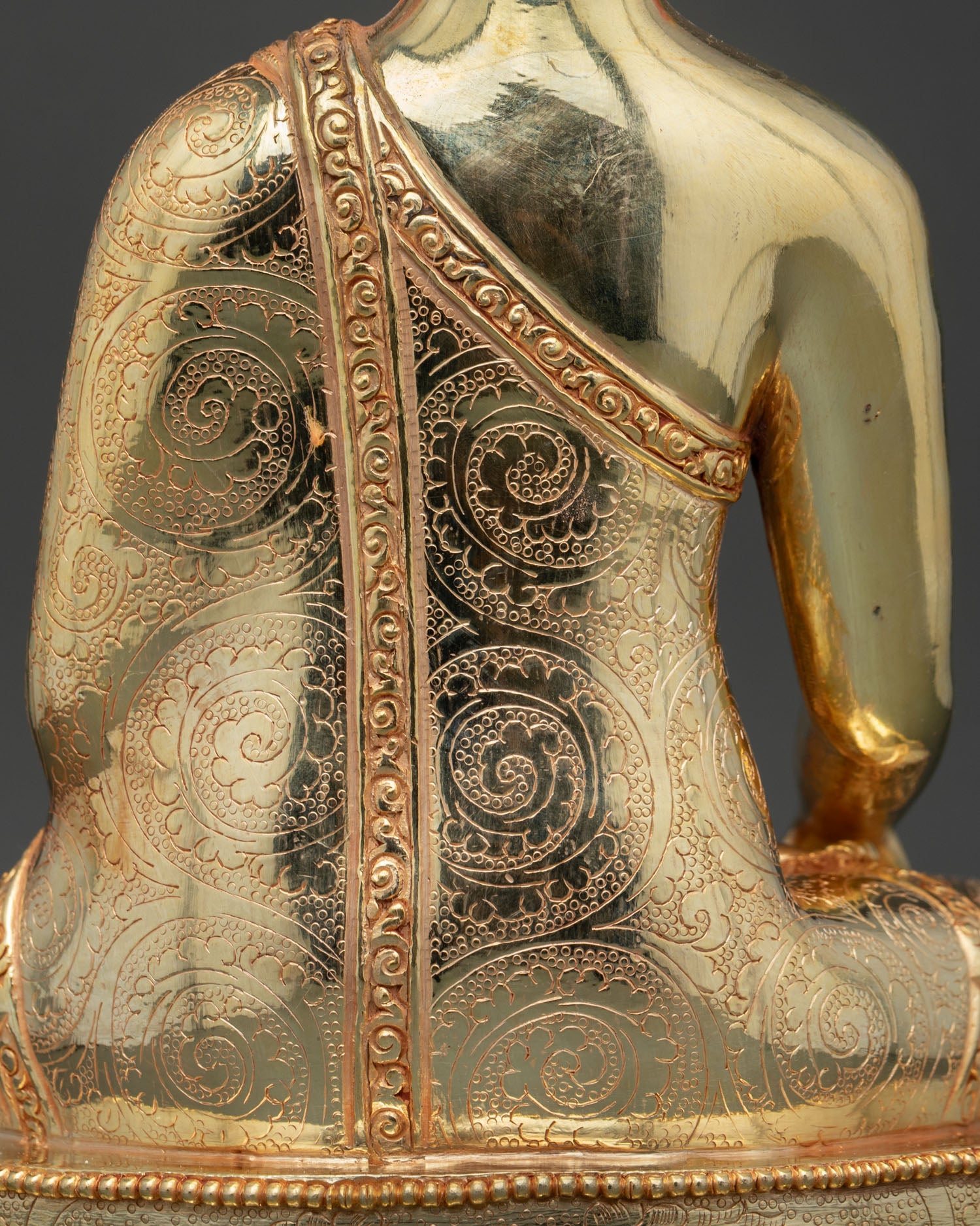 Shakyamuni Buddha Statue | Traditional Newari Artwork