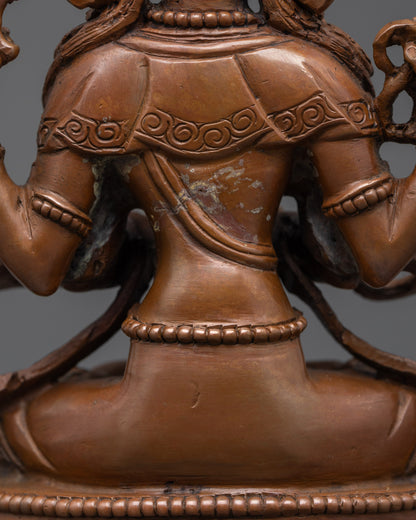 Meditation Avalokiteshvara Statue | Authentic Himalayan Buddhist Idol