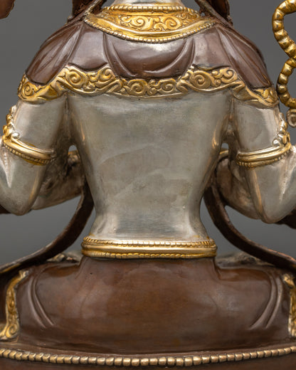 Tibetan Chenrezig Statue- The Bodhisattva of Compassion