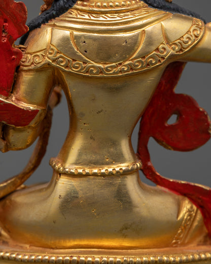 Himalayan Manjushri Statue | Handcrafted Deity for Mindfulness