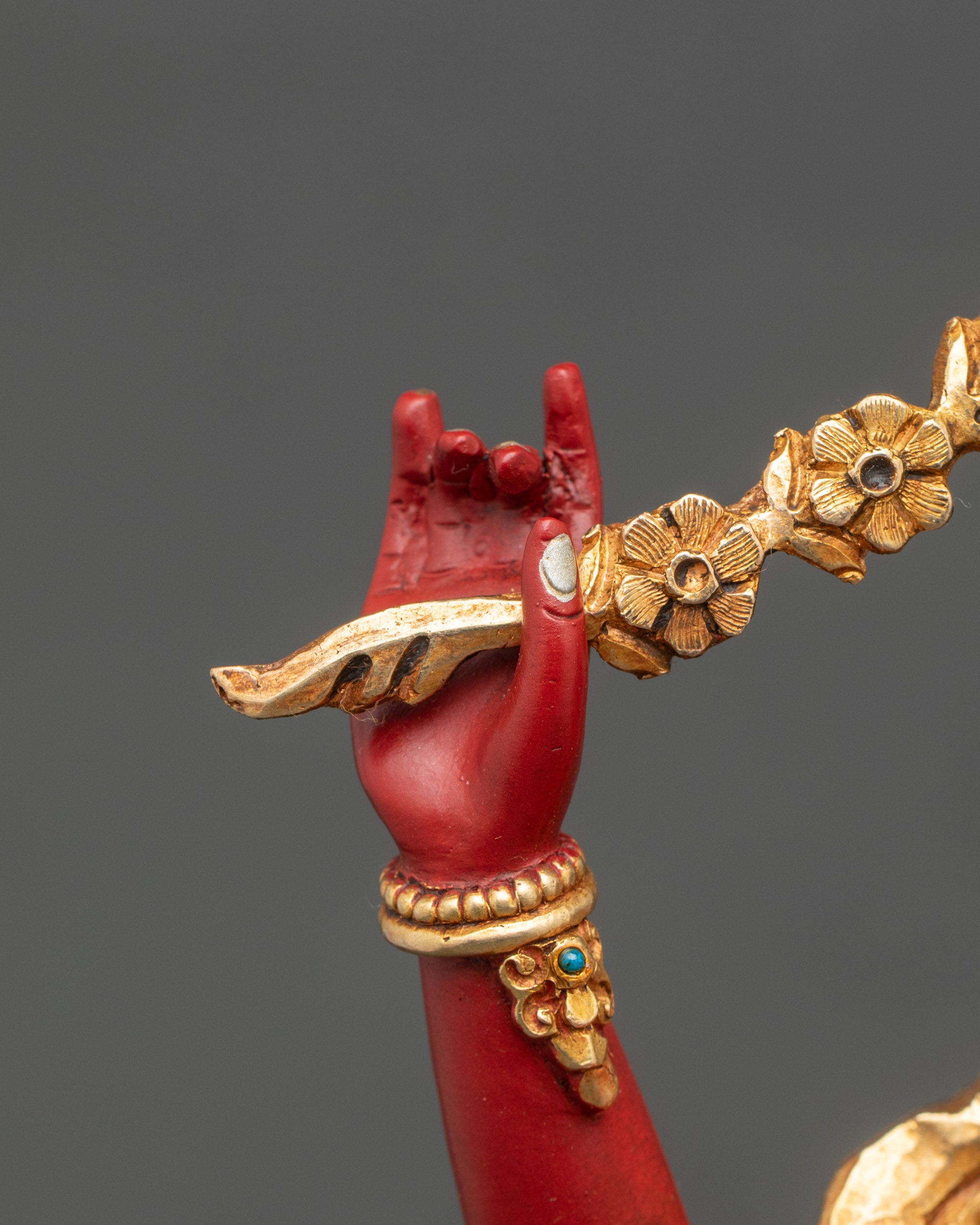 Buddhist Kurukulla Statue | Handcrafted Nepalese Artwork