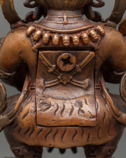 Sakya Mahakala Statue | Wrathful Protector of Sacred Spaces