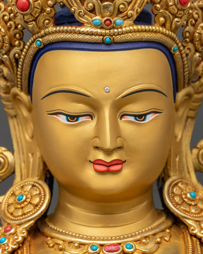 Invite Blessings with Our Vajrasattva Statue | Sacred Himalayan Deity