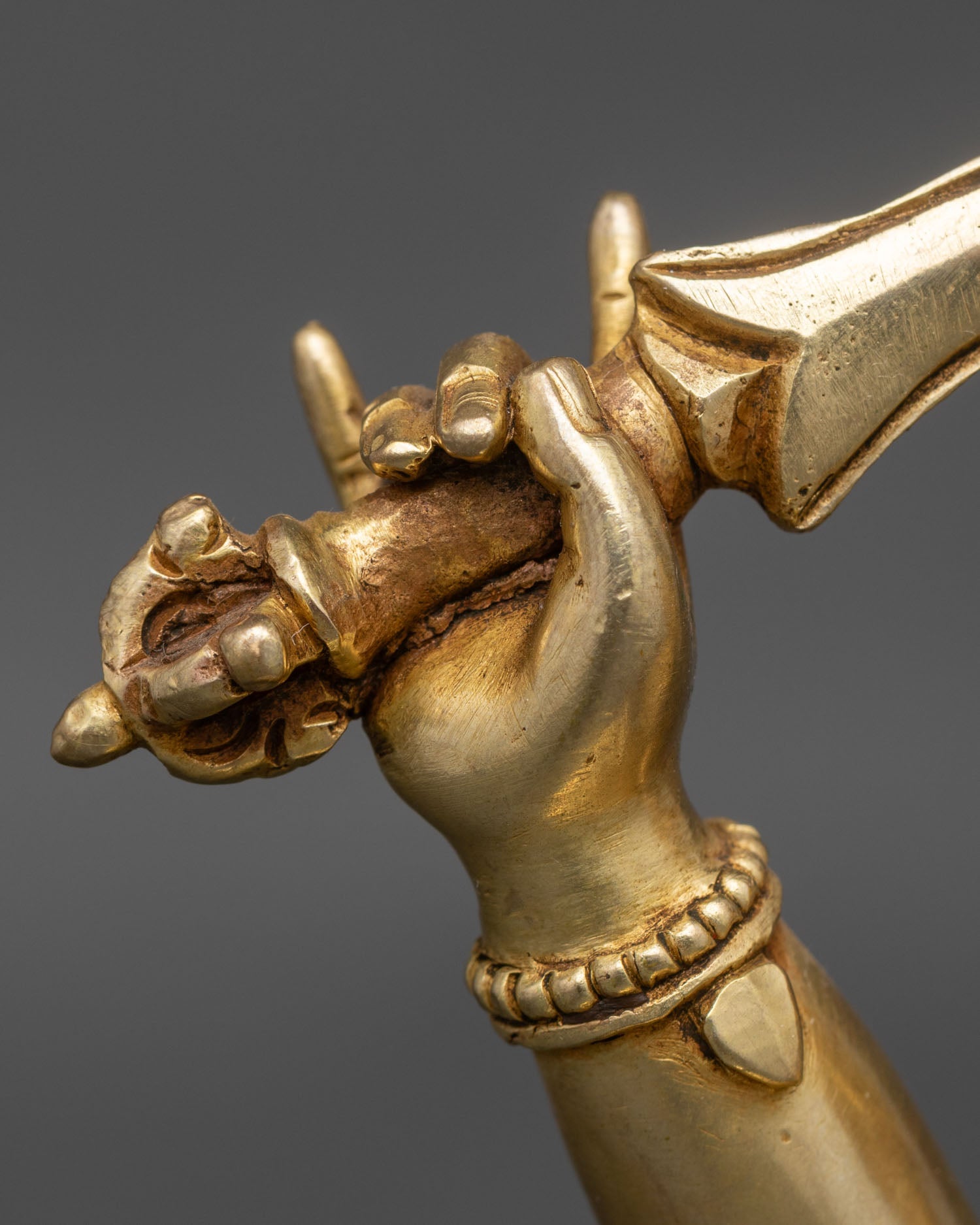 Manjushri Wisdom Deity Statue | Handcrafted Nepali Artwork