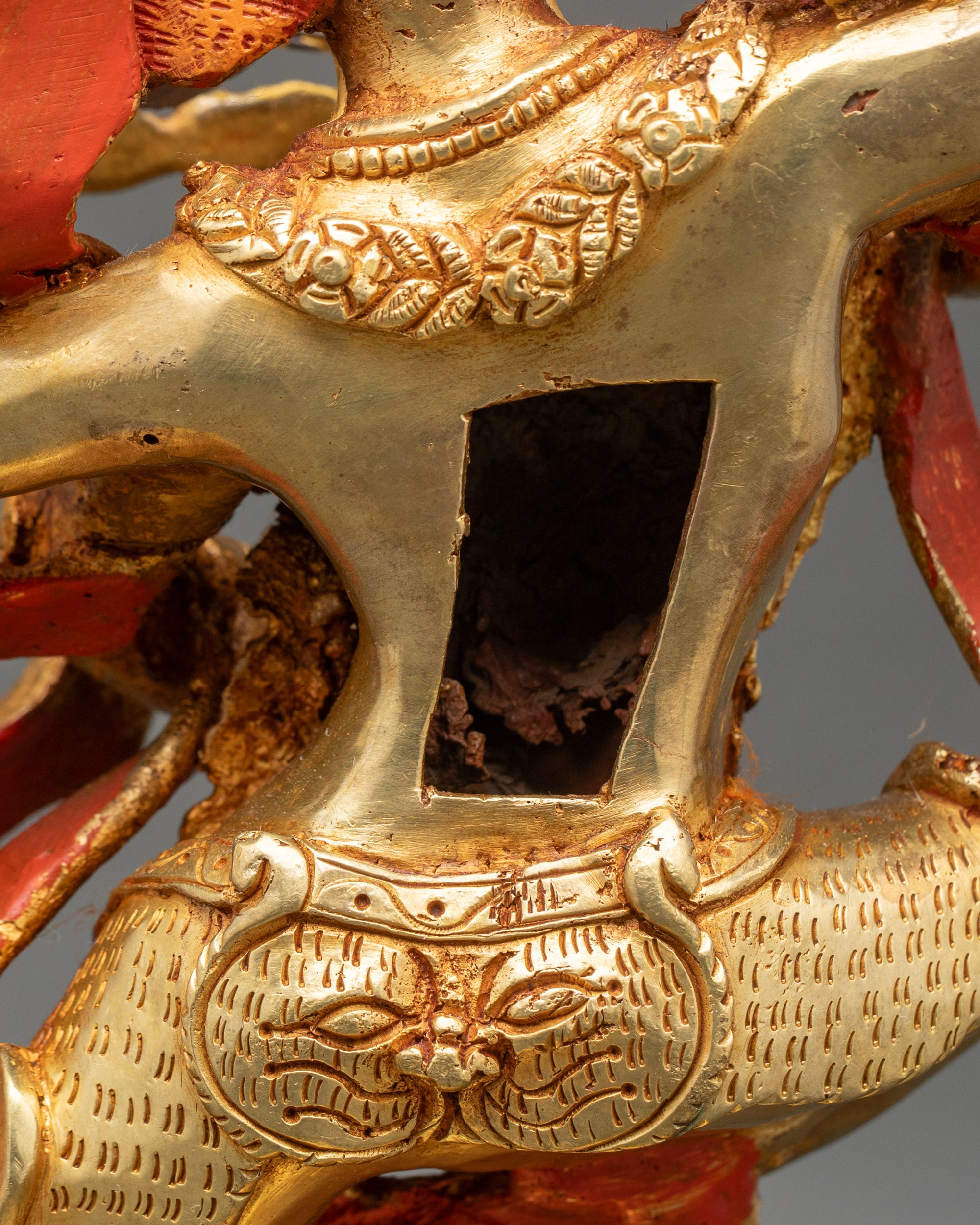 Handcrafted Kurukulla Sculpture |  Goddess of Passion & Power