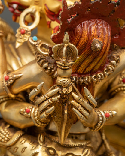 Vajrakilaya Statue | Wrathful Deity for Spiritual Practice