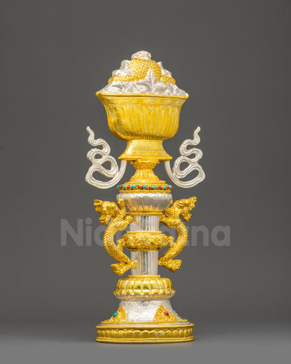 Astamangala Set for Tibetan Offering Rituals