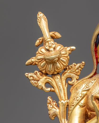 Authentic Longchenpa Statue | Great Expanse Buddhist Scholar Figurine