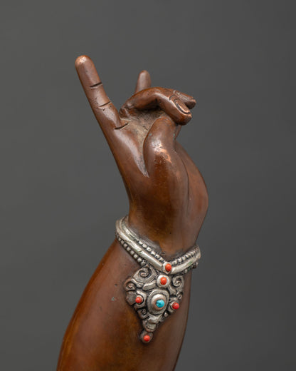 Virupa Statue | Tibetan Vajrayana Master Artwork